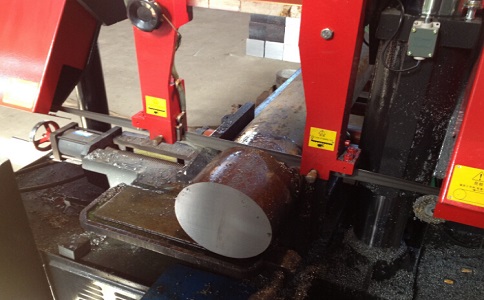 阳日镇卧式带锯床加工时出现明显振荡如何排查？